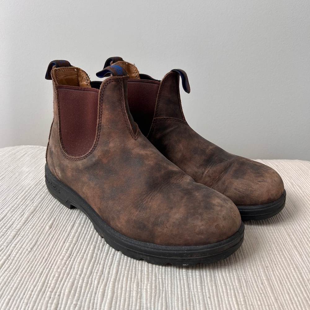 Rustic Brown Blundstone Boots
